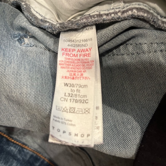 Topshop Maternity Jeans under bump skinny - Picture 3 of 7